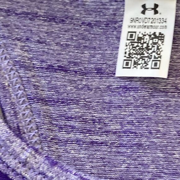Under Armour Purple Tank top Medium - Picture 2 of 5
